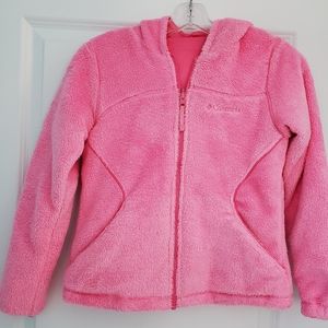 Girl's Pink Columbia Reversible Jacket, size 10/12